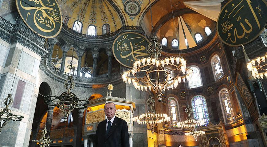 O eser gönülleri ‘mühür’ledi Ayasofya yankısı
