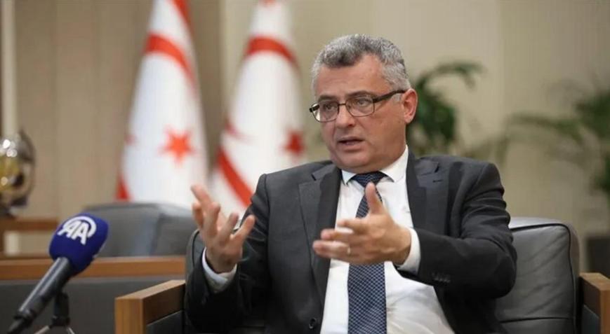 KKTC Cumhurbaşkanı Erhürmandan ABye mesaj Müzakere masasında taraf olarak yeriniz yok