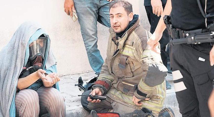 Alevler arasında umut oldular