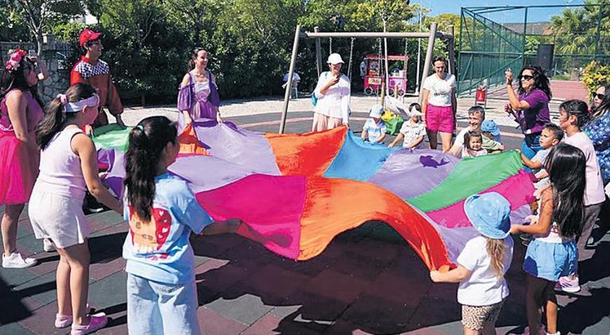 Yazın coşkusu parklara taştı