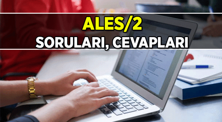 %10’LUK ALES SORULARI VE CEVAPLARI AÇIKLANDI 2026 ALES/2 soru kitapçığı & cevap anahtarı inceleme linki