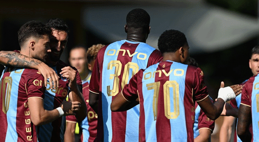 Trabzonspor hazırlık maçında Udineseyi tek golle geçti