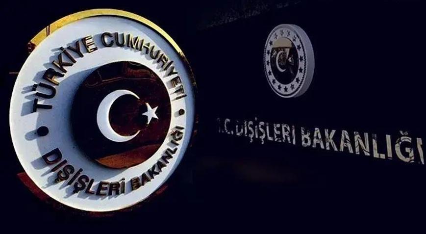 Dışişlerinden İsraile tepki Netanyahunun tek amacı barış ve istikrarın tesisine engel olmaktır