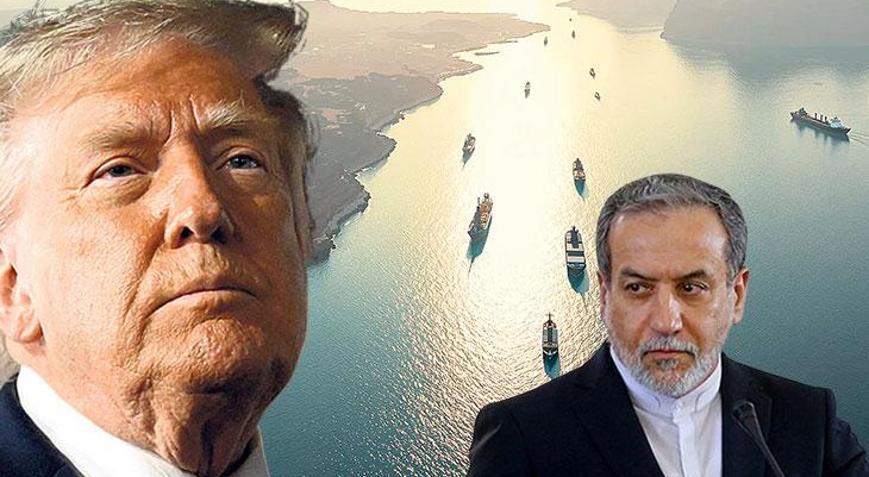 Trumptan Hürmüz Boğazı kontrolümüzde açıklaması İrandan müzakere resti