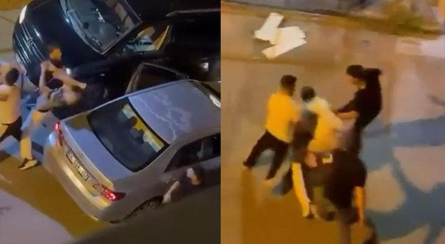 Çekmeköyde sürücüler tekme tokat birbine girdi: Sokağı ringe çevirdiler