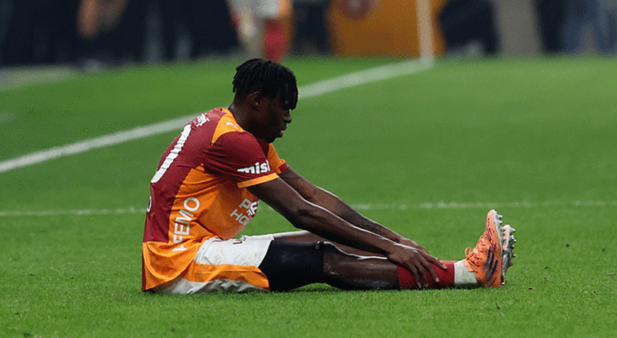Süper Ligdeki Çorum FK maçı öncesi Galatasaraya Singodan kötü haber