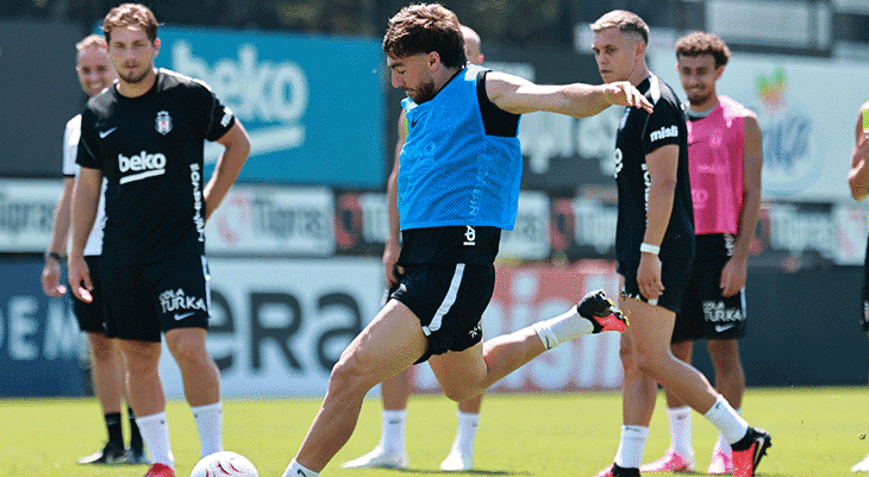 Beşiktaş, Hradec Kralove maçı hazırlıklarını sürdürdü