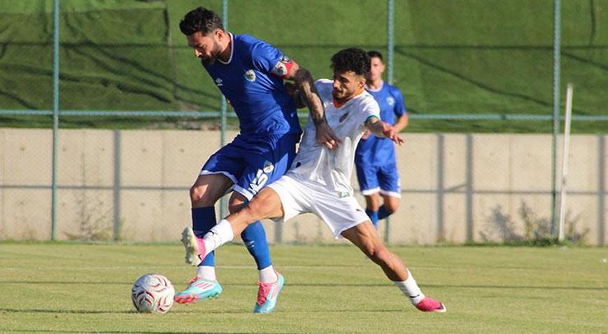 Süper Lig takımları Erzurumspor ve Alanyaspor hazırlık maçında golsüz berabere kaldı