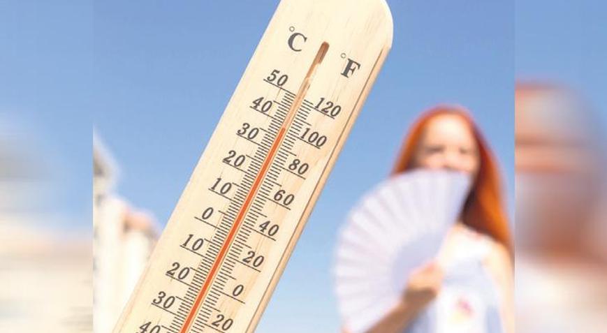 Cumartesi 34 derece, nem yüzde 95