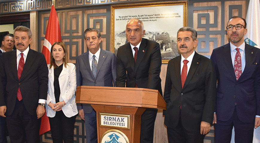 Bakan Ersoy Şırnakta Terörsüz Türkiye’nin adımları güçlü şekilde atılıyor
