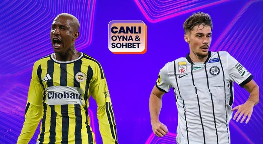 Fenerbahçe, Şampiyonlar Ligi’nde Sturm Graz’ı ağırlıyor Maçın heyecanı canlı sohbet ile Misli’de
