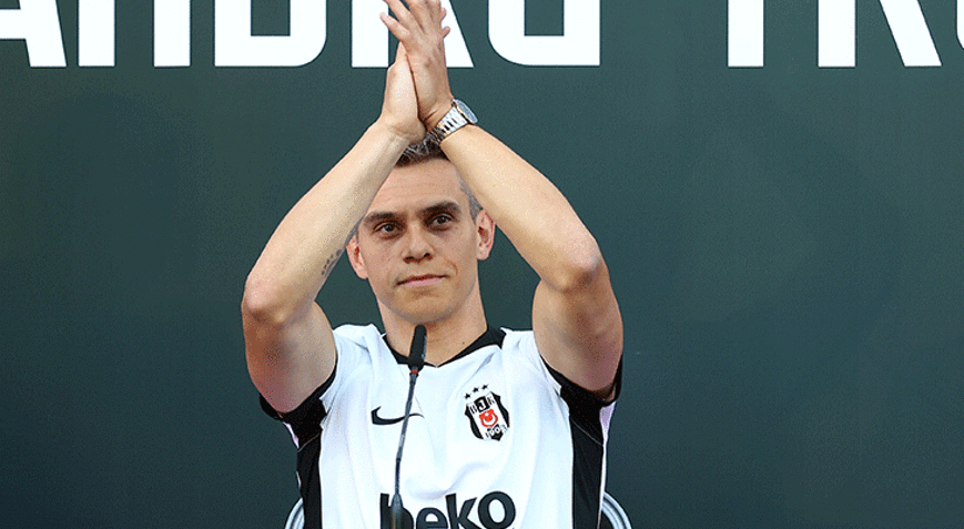 Beşiktaşta Leandro Trossardın lisansı çıktı