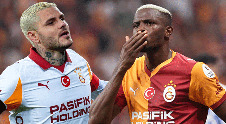 Galatasarayda Icardi sonrası Osimhene 9 numara teklifi Kaptanlık planı
