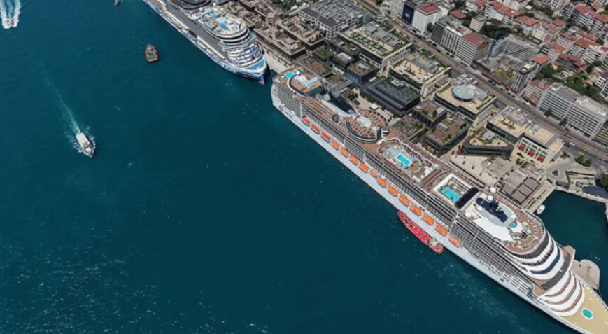 İstanbul kruvaziyer turizminde 1 milyon yolcu hedefine ilerliyor
