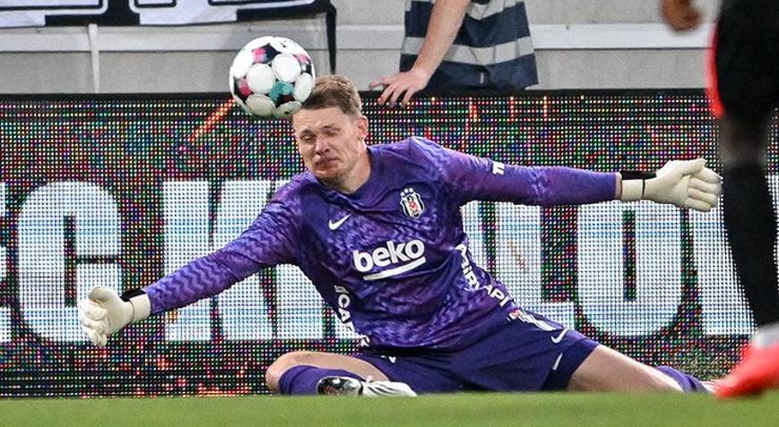 Beşiktaş kalecisi Alexander Nübel galibiyetten mutlu Gol yemediğim için mutluyum