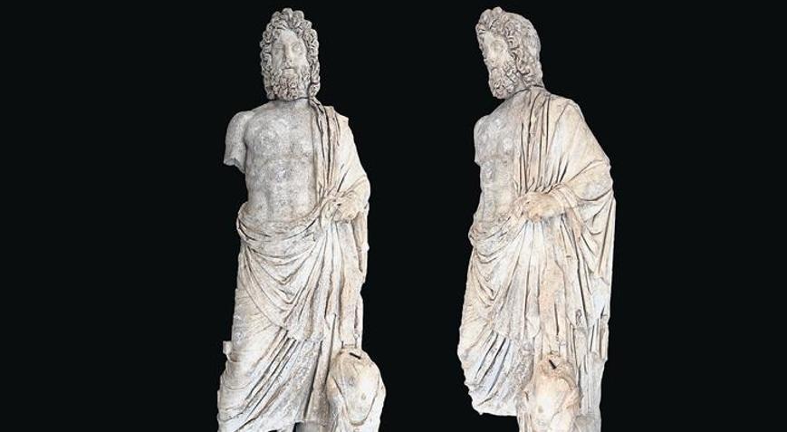 Aspendos’un şifa tanrısı ve oğlu