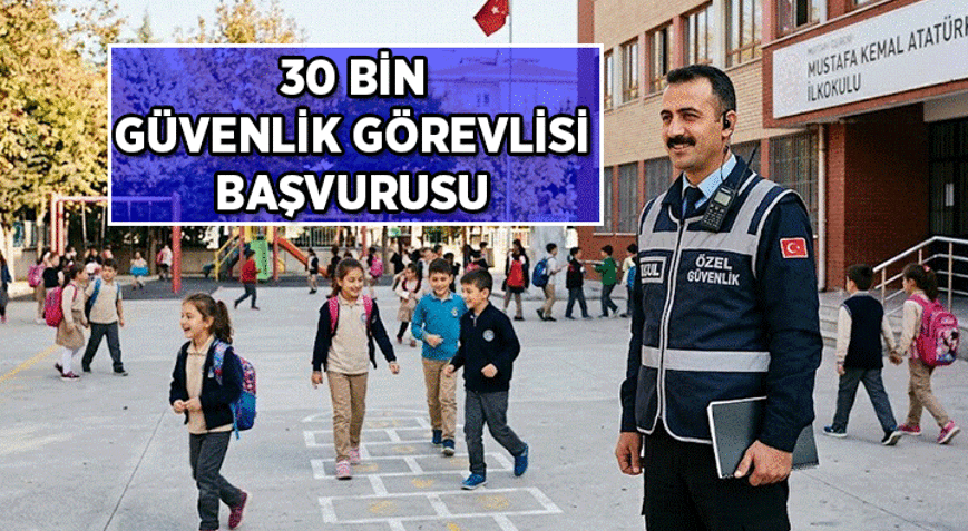 81 İLDE OKULLARA 30 BİN GÜVENLİK GÖREVLİSİ 💥 İŞKUR Okul Güvenlik Görevlisi Başvurusu ne zaman, nasıl yapılır 30 Bin Güvenlik Görevlisi başvuru şartları nedir