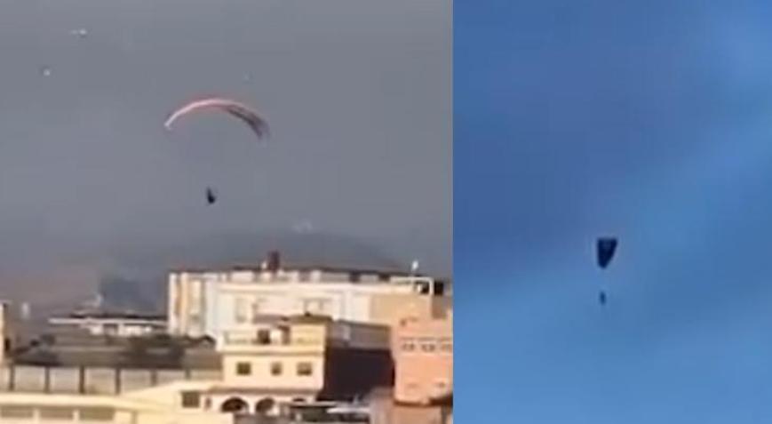 Yamaç paraşütüyle İspanyaya geçmeye çalıştı Feci şekilde can verdi