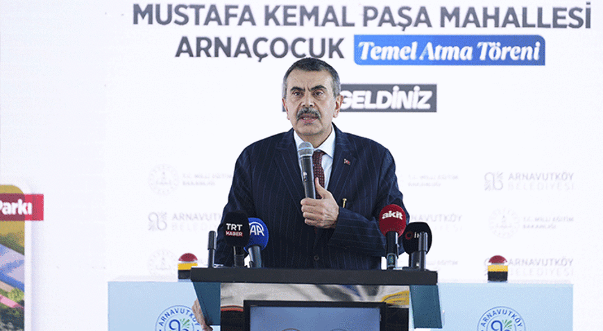 Bakan Tekin: 20 yılda 500 bin derslik yaptık, 820 bin öğretmen atadık