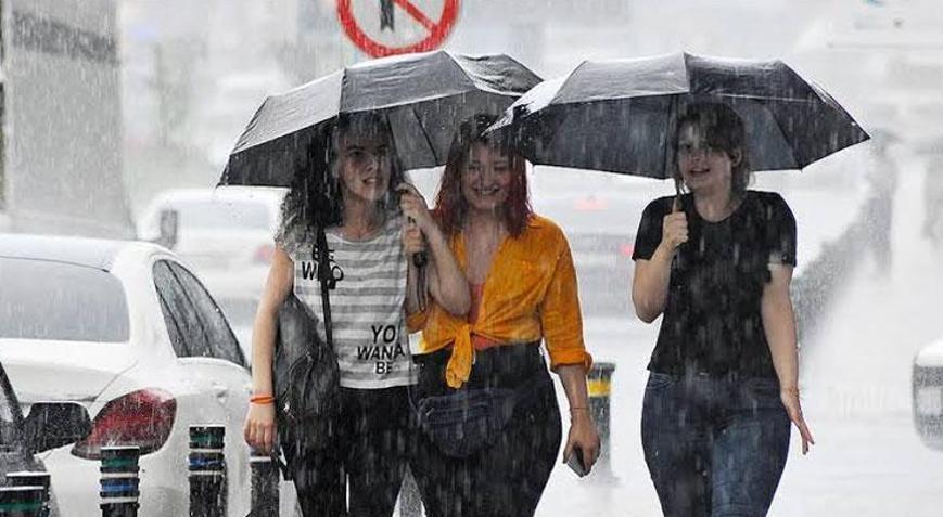 Hafta sonu planı yapanlar dikkat Meteoroloji yeni haritayla uyardı
