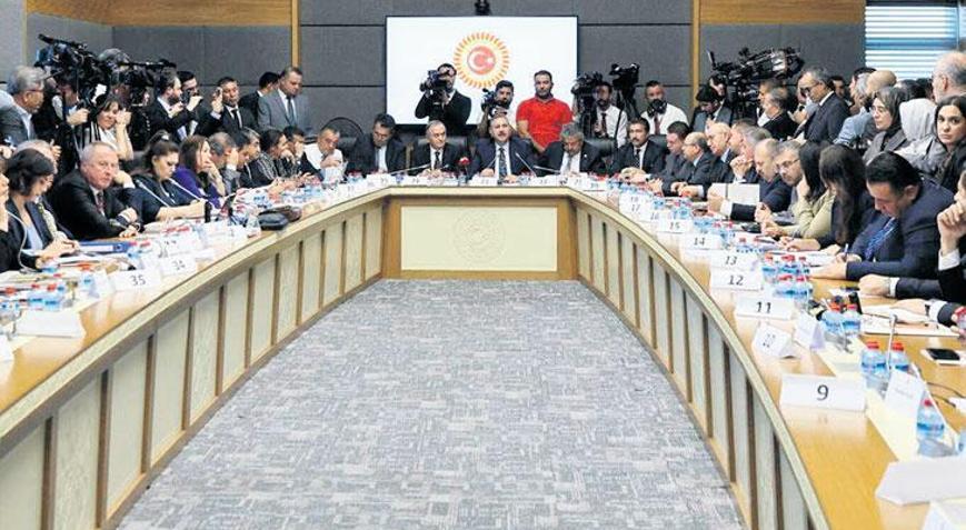 Görüşmeler sırasında tansiyon sık sık yükseldi Terörsüz Türkiye yasası yarın Genel Kurul’da
