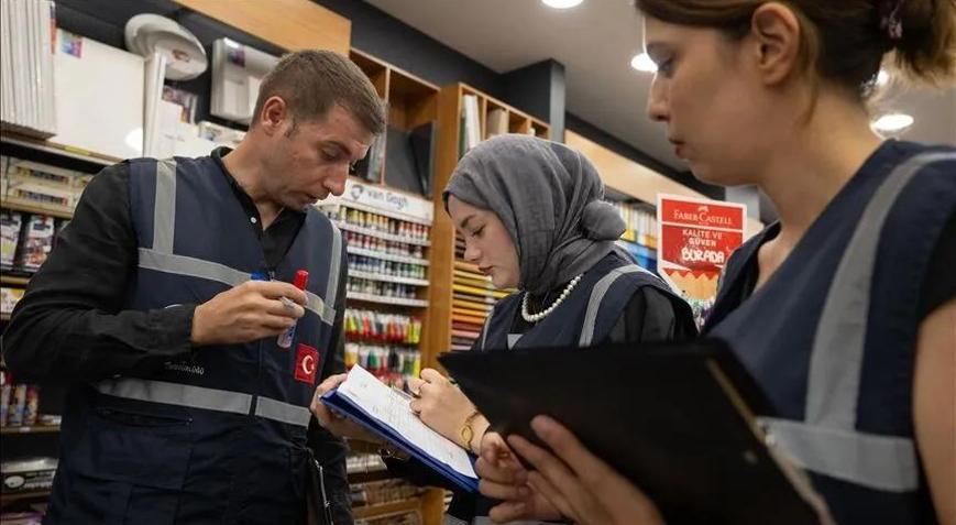 Okul sezonu öncesi kırtasiye denetimleri artırıldı