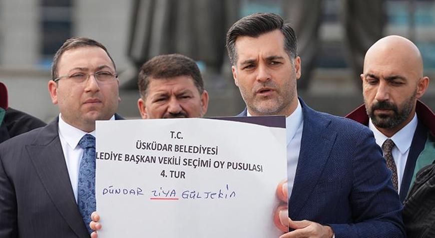 AK Partiden Üsküdar Belediyesi Başkan Vekilliği seçimi için suç duyurusu