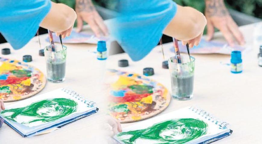 Kazdağları’nda sanat var
