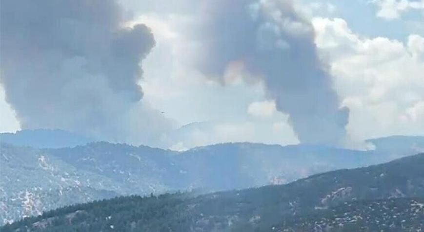 3 ilde orman yangını alarmı Antalya ve Muğlada alevler kontrol altına alındı; Aydında müdahale sürüyor
