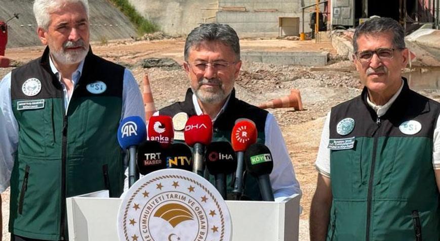 Bakan Yumaklı: Silvan Projesi, ekonomiye yıllık 43 milyar lira katkı sağlayacak