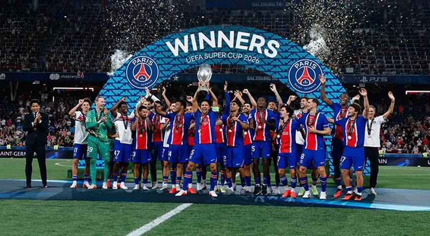 UEFA Süper Kupa şampiyonu arka arkaya 2. kez PSG