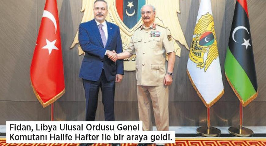 Dışişleri Bakanı Hakan Fidan Libya’dan Kahire’ye geçecek
