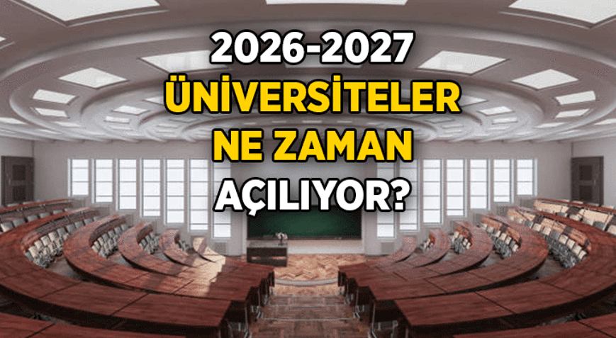 GÖZLER AKADEMİK TAKVİMDE 🔍 Üniversiteler ne zaman açılıyor, dersler ne zaman başlıyor 2026-2027 Üniversitelerin ilk günü hangi gün