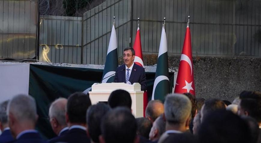 Cumhurbaşkanı Yardımcısı Yılmaz, Pakistan Bağımsızlık Günü kutlamasında konuştu