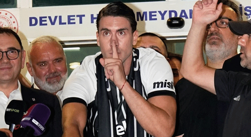 Beşiktaş açıkladı Dusan Vlahovice için imza tören düzenlenecek