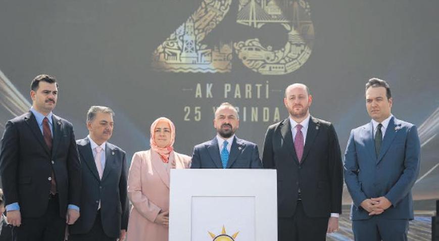AK Parti 25. yaşını 100 bin kişiyle kutlayacak