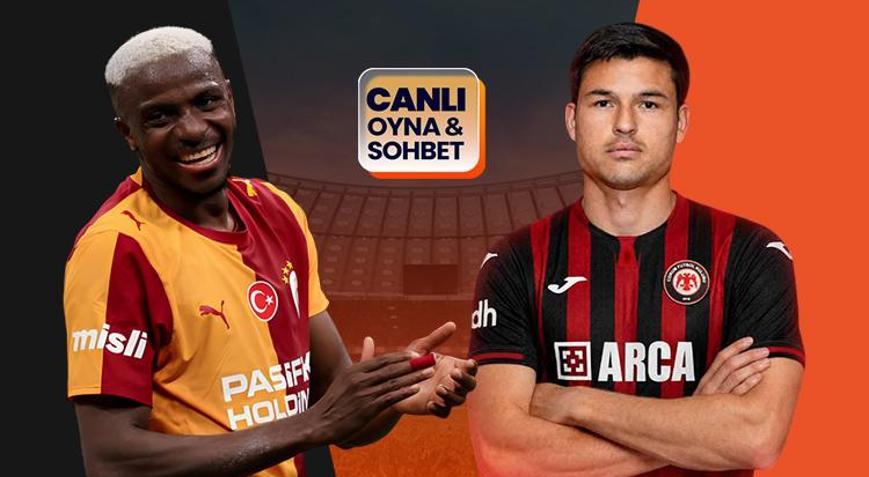 Galatasaray, Çorum FKyı ağırlıyor Maçın heyecanı Mislide