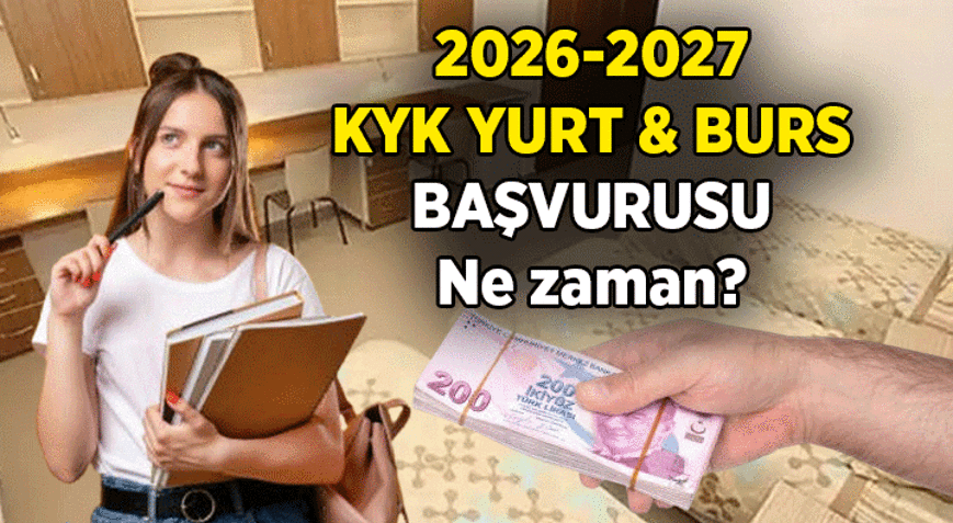 KREDİ VE YURTLAR GENEL MÜDÜRLÜĞÜ 🎓 KYK burs ve yurt başvuruları ne zaman 2026-2027 KYK burs ve yurt başvurusu ne zaman, nasıl yapılır Kimlere KYK burs ve yurt çıkar