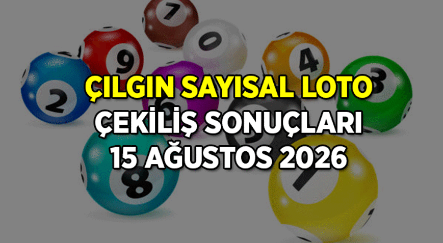 ÇILGIN SAYISAL LOTO ÇEKİLİŞ SONUÇLARI AÇIKLANDI 15 Ağustos 2026 Sayısal Loto Sonuçları Sorgulama Ekranı
