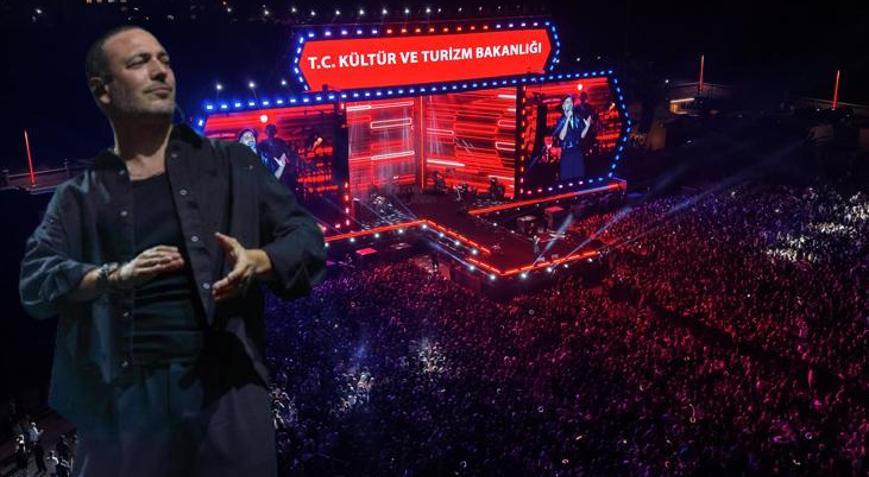 Erzurumda Kültür Yolu Festivali coşkusu Oğuzhan Koç konserine yoğun ilgi