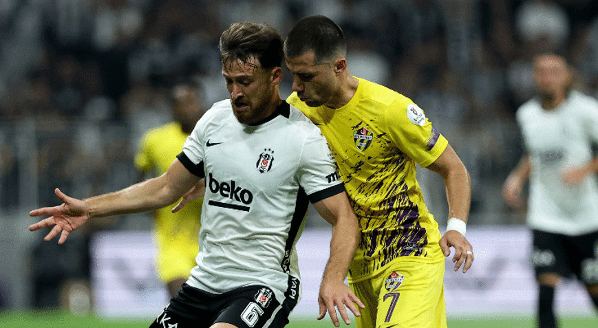 Beşiktaş sezona galibiyetle başladı Cerny maçta sahne aldı