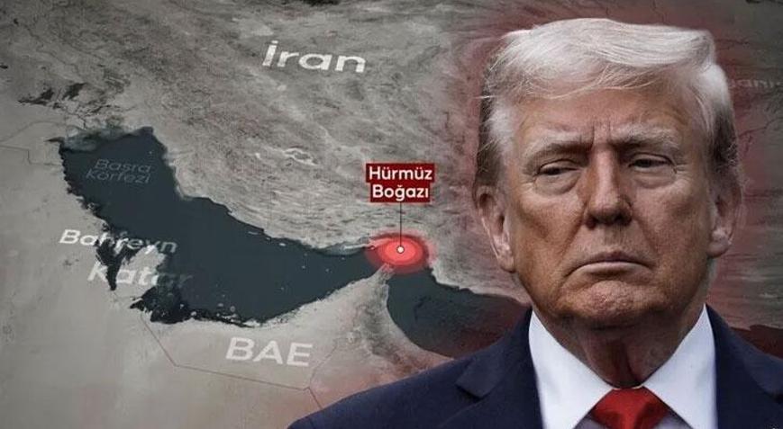 Trump: Hürmüz Boğazının kontrolü ABDde, petrol fiyatları düşüyor