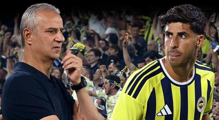 Lyon maçında Fenerbahçe taraftarından Asensio tezahüratı İsmail Kartal’dan jet yanıt
