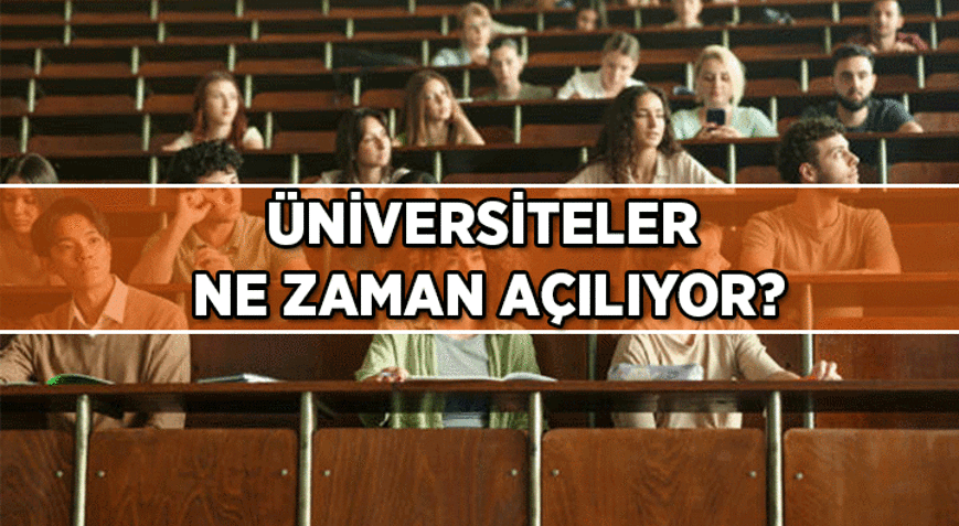 Gözler Akademik Takvimde 📣 Üniversiteler ne zaman açılıyor 2026-2027 Devlet & Özel Üniversiteler hangi ayda, hangi gün derslere başlıyor