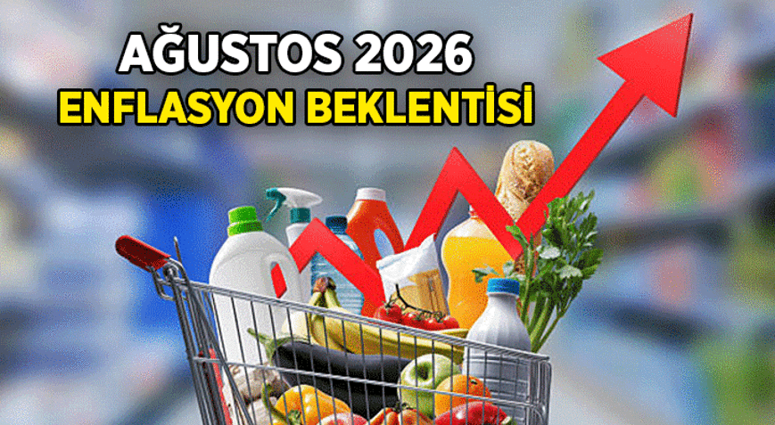 Aylık ve Yıllık Enflasyon beklentisi nedir 2026 Ağustosun enflasyon tahmini ne İşte aylık ve yıllık enflasyon anket sonuçları