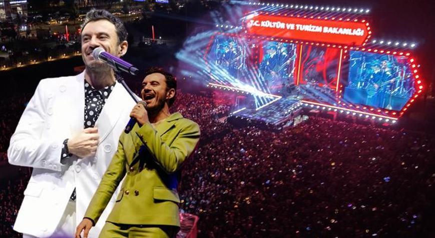 Erzurum Kültür Yolu Festivaline yoğun ilgi Buray konserine akın ettiler