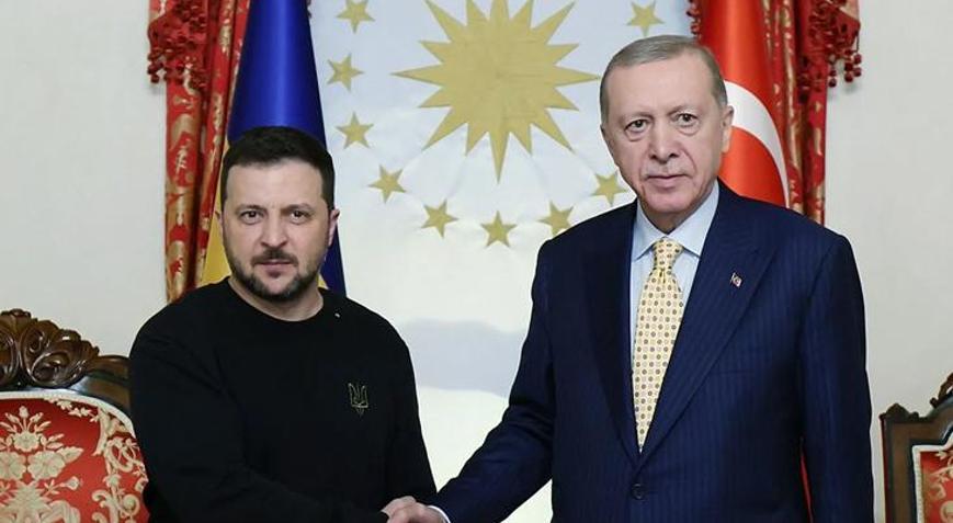 Ukrayna lideri Zelenskiden Cumhurbaşkanı Erdoğana teşekkür Türkiyenin arabuluculuğunu takdir ediyoruz