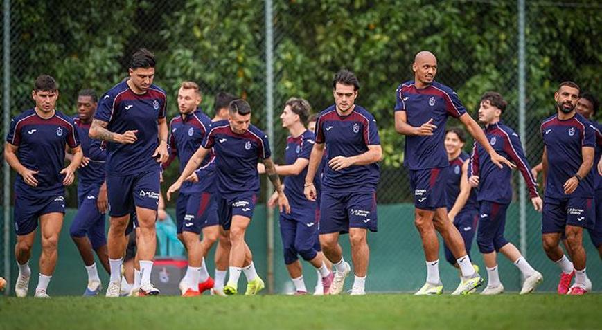 Trabzonsporun Ferencvaros maç planı ortaya çıktı