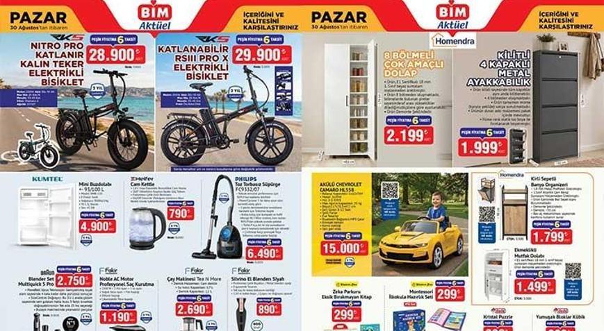 BUGÜN RAFLARDA 28 AĞUSTOS CUMA BİM AKTÜEL KATALOĞU | BİM 30 Ağustos Pazar aktüel kataloğunda hangi ürünler satışa çıkacak Profesyonel Saç Kurutma, Çay Makinesi Tea N More, Pilli Mini El Süpürgesi Gırgır, Cam Kettle, Toz Torbasız Süpürge...
