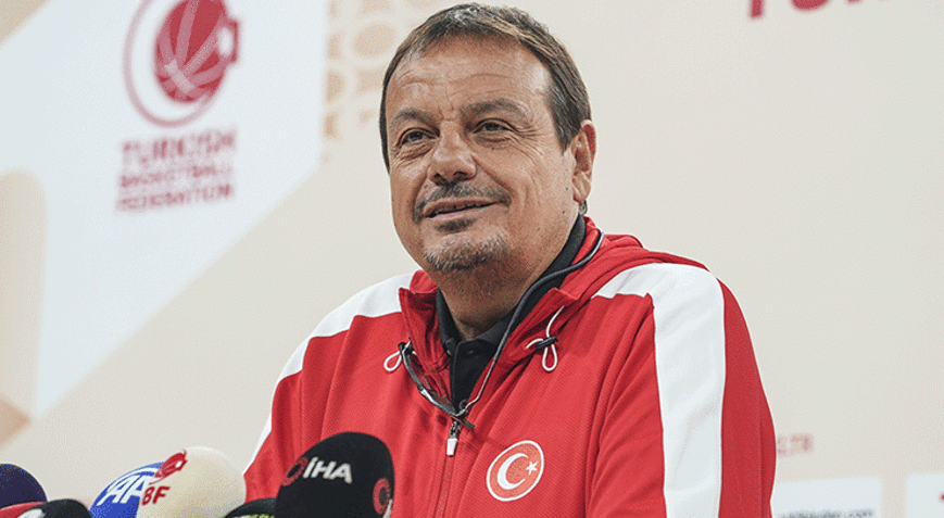 A Milli Erkek Basketbol Takımında hedef 2de 2 yapmak Ergin Ataman: Çok önemli maçlara çıkacağız